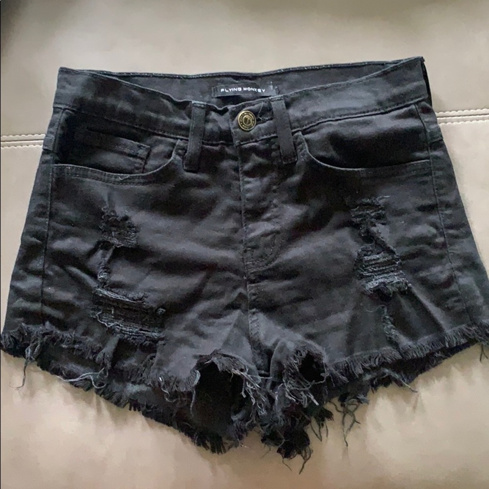 Comfy Flying Monkey Jean Shorts